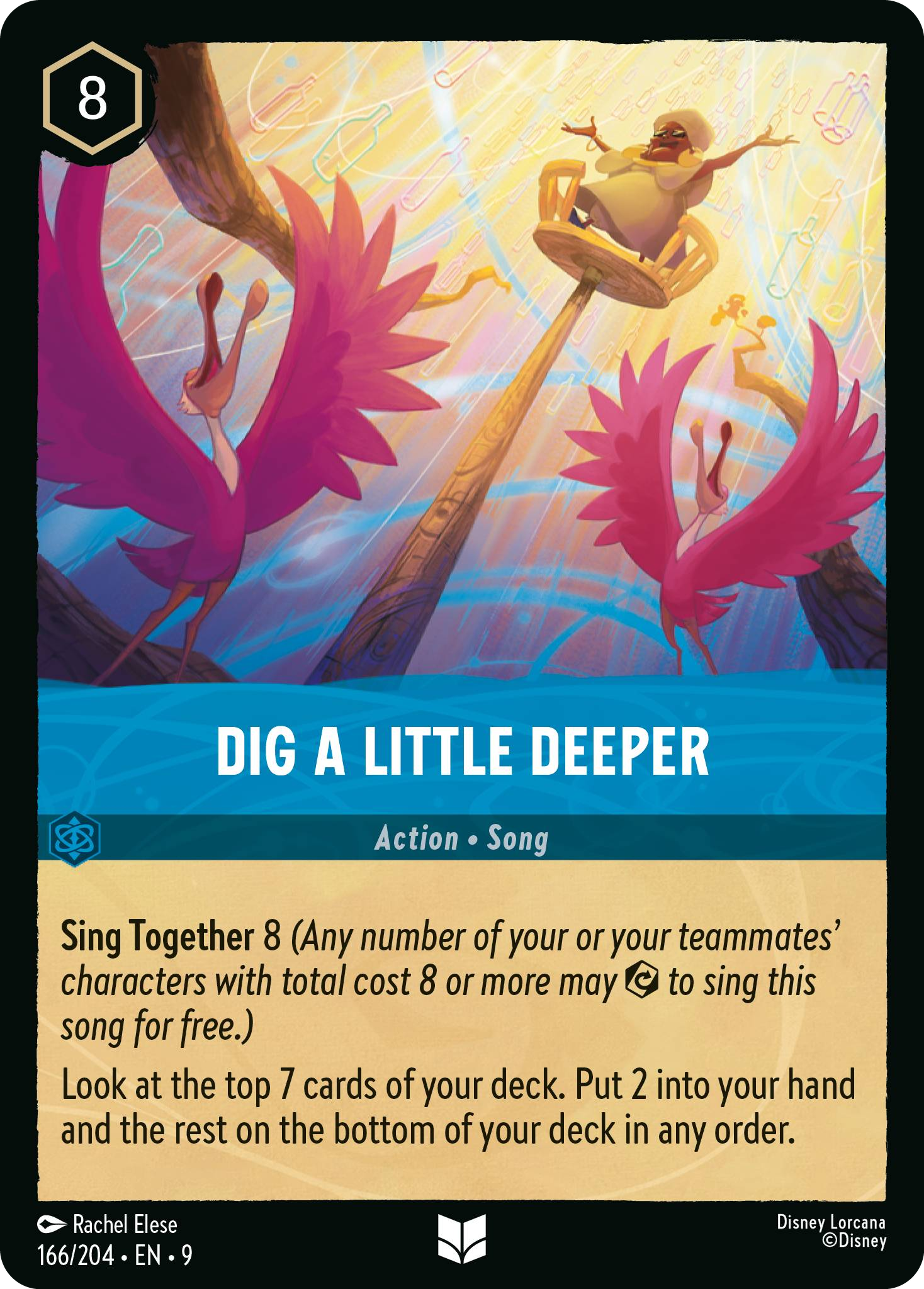 Dig a Little Deeper | Fabled #166 (Near Mint Foil) | Disney Lorcana Single Australia (Near Mint)