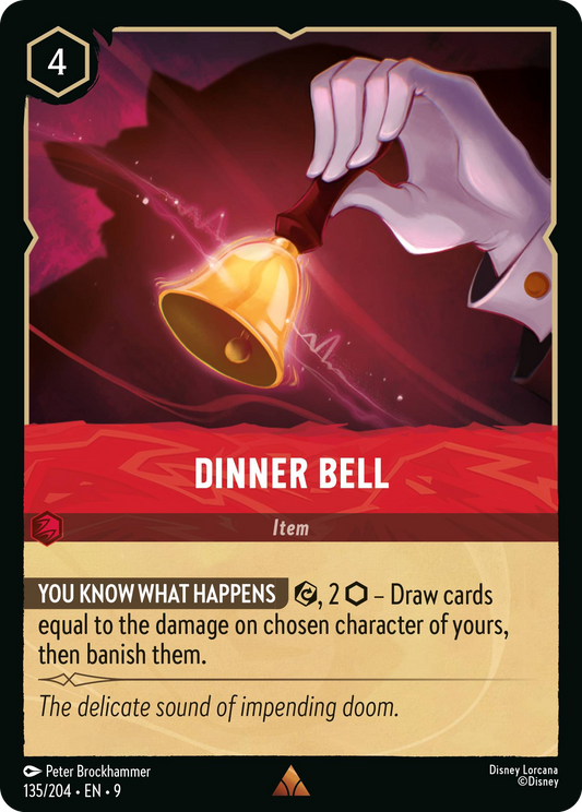 Dinner Bell | Fabled #135 (Near Mint Foil) | Disney Lorcana Single Australia (Near Mint)
