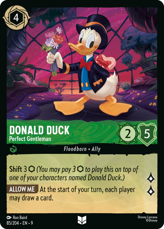 Donald Duck - Perfect Gentleman | Fabled #85 (Near Mint) | Disney Lorcana Single Australia (Near Mint)