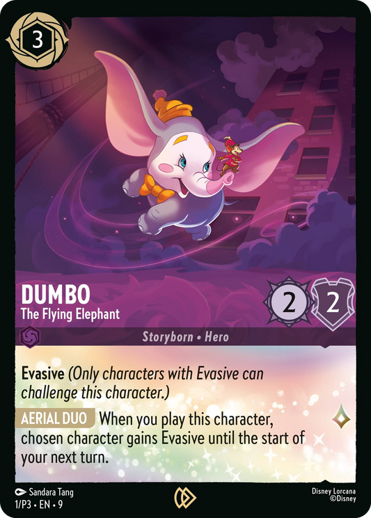 Dumbo - The Flying Elephant | Fabled event promo Promo (1/P3·EN·9) | Disney Lorcana Single Australia (Near Mint)
