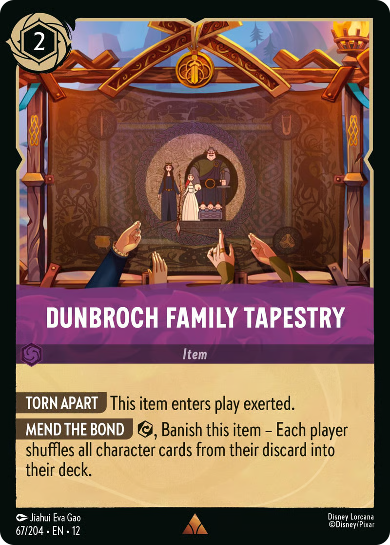 Dunbroch Family Tapestry | Wilds Unknown #67 (Near Mint Foil) | Disney Lorcana Single Australia (Near Mint)