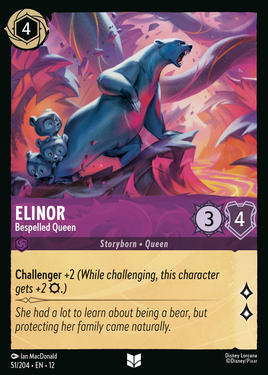 Elinor - Bespelled Queen | Wilds Unknown #51 (Near Mint) | Disney Lorcana Single Australia (Near Mint)