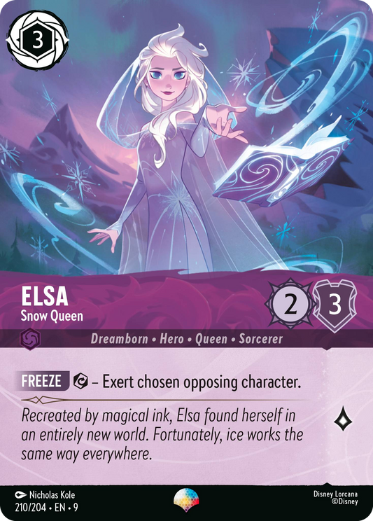 Elsa - Snow Queen | Fabled #210 (Near Mint) | Disney Lorcana Single Australia (Near Mint)