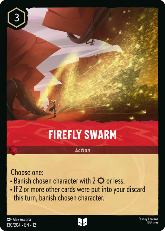 Firefly Swarm | Wilds Unknown #130 (Near Mint Foil) | Disney Lorcana Single Australia (Near Mint)