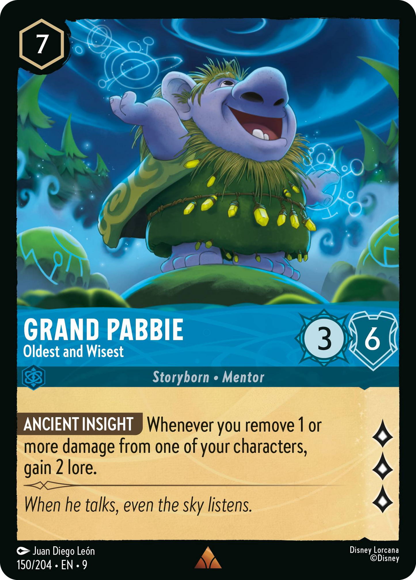 Grand Pabbie - Oldest and Wisest | Fabled #150 (Near Mint Foil) | Disney Lorcana Single Australia (Near Mint)