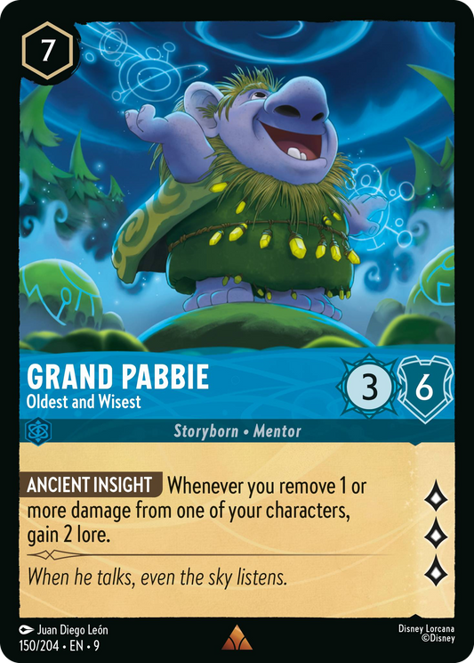 Grand Pabbie - Oldest and Wisest | Fabled #150 (Near Mint Foil) | Disney Lorcana Single Australia (Near Mint)