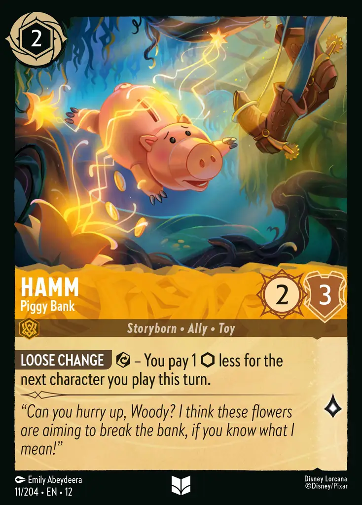 Hamm - Piggy Bank | Wilds Unknown #11 (Near Mint) | Disney Lorcana Single Australia (Near Mint)