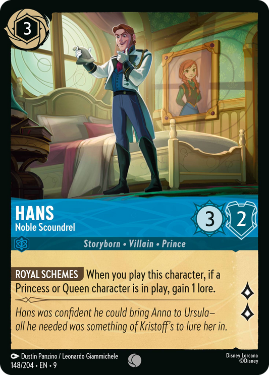 Hans - Noble Scoundrel | Fabled #148 (Near Mint) | Disney Lorcana Single Australia (Near Mint)