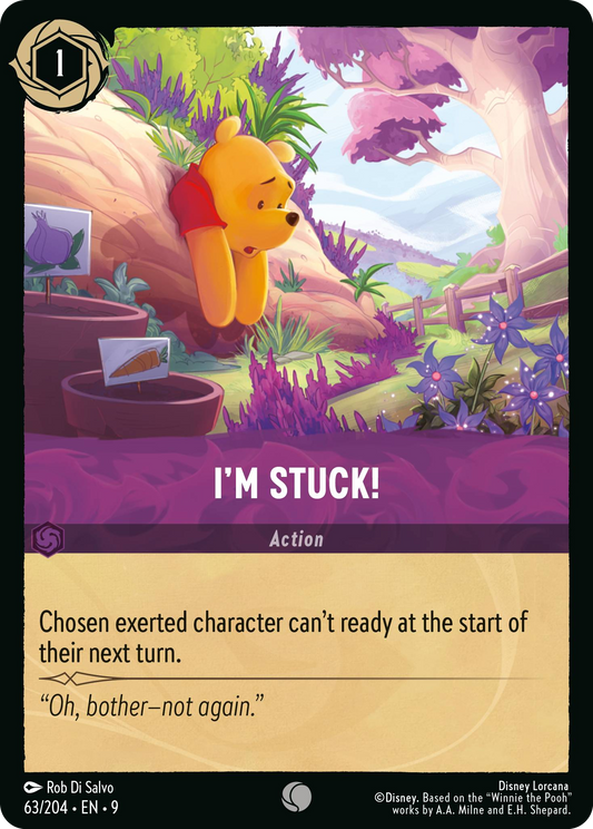 I'm Stuck! | Fabled #63 (Near Mint Foil) | Disney Lorcana Single Australia (Near Mint)