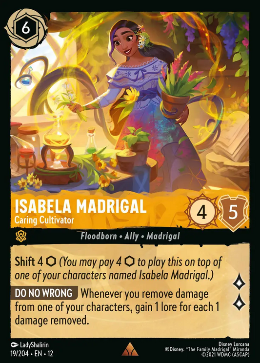 Isabela Madrigal - Caring Cultivator | Wilds Unknown #19 (Near Mint) | Disney Lorcana Single Australia (Near Mint)