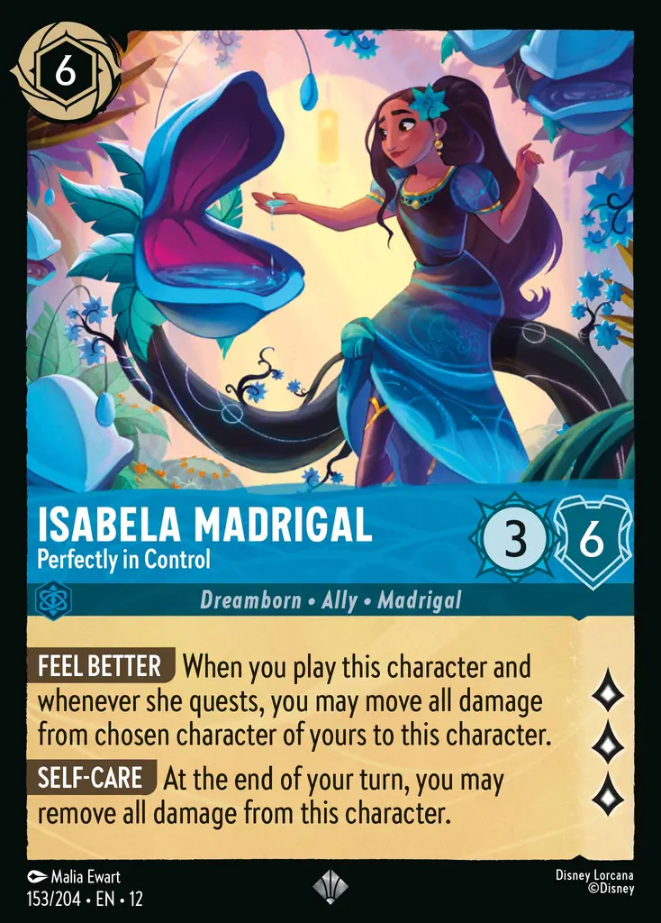Isabela Madrigal - Perfectly in Control | Wilds Unknown #153 (Near Mint) | Disney Lorcana Single Australia (Near Mint)