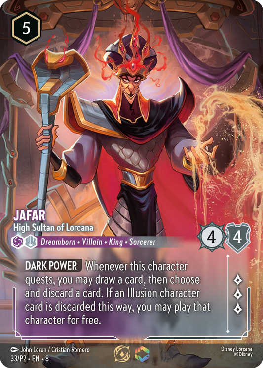 Jafar – High Sultan of Lorcana – Reign of Jafar Set Championship Promo #33/P2