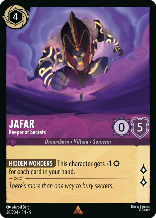 Jafar - Keeper of Secrets | Fabled #38 (Near Mint Foil) | Disney Lorcana Single Australia (Near Mint)