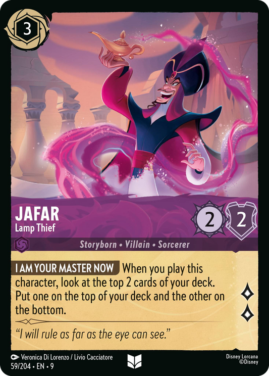 Jafar - Lamp Thief | Fabled #59 (Near Mint) | Disney Lorcana Single Australia (Near Mint)