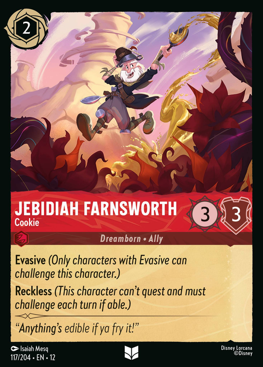 Jebidiah Farnsworth - Cookie | Wilds Unknown #117 (Near Mint Foil) | Disney Lorcana Single Australia (Near Mint)