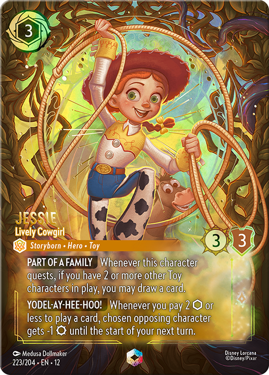 Jessie - Lively Cowgirl | Wilds Unknown #223 (Near Mint) | Disney Lorcana Single Australia (Near Mint)