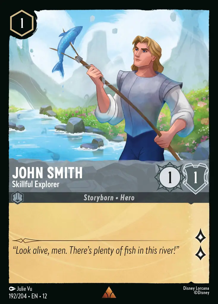 John Smith - Skillful Explorer | Wilds Unknown #192 (Near Mint) | Disney Lorcana Single Australia (Near Mint)