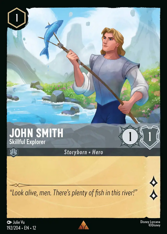 John Smith - Skillful Explorer | Wilds Unknown #192 (Near Mint) | Disney Lorcana Single Australia (Near Mint)