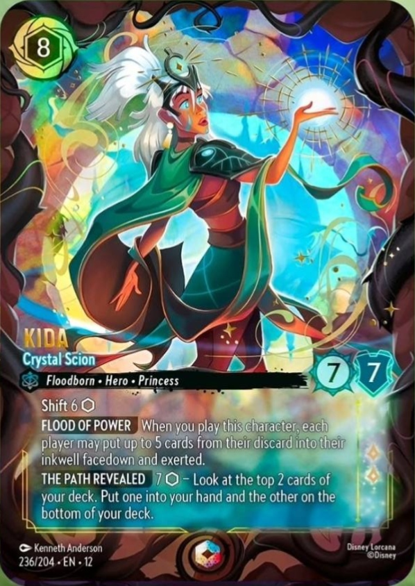 Kida - Crystal Scion | Wilds Unknown #236 (Near Mint) | Disney Lorcana Single Australia (Near Mint)