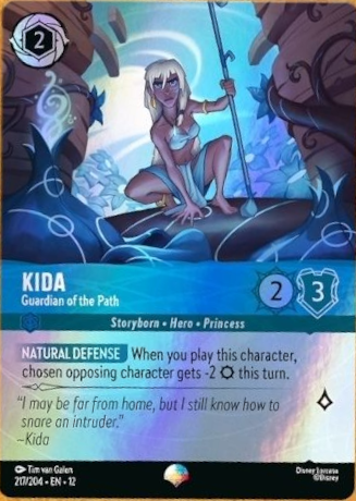 Kida - Guardian of the Path | Wilds Unknown #217 (Near Mint) | Disney Lorcana Single Australia (Near Mint)