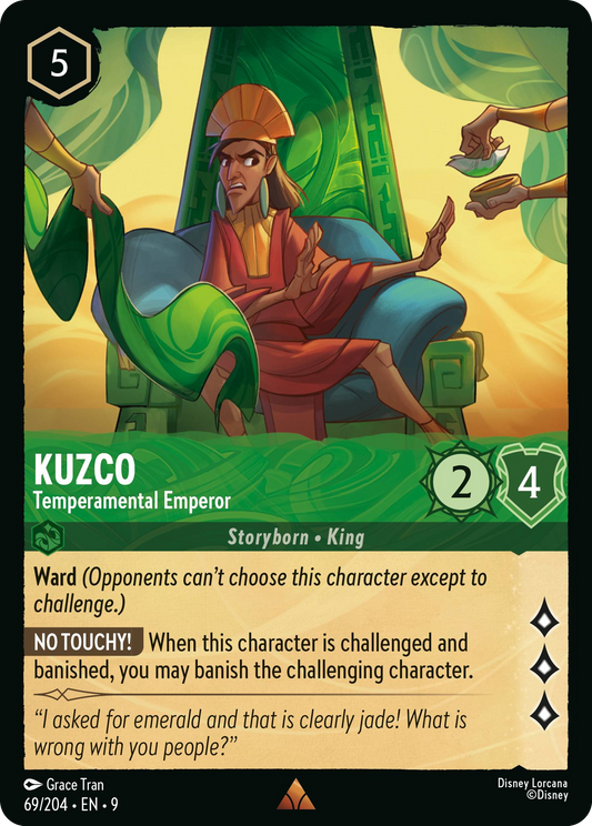 Kuzco - Temperamental Emperor | Fabled #69 (Near Mint Foil) | Disney Lorcana Single Australia (Near Mint)