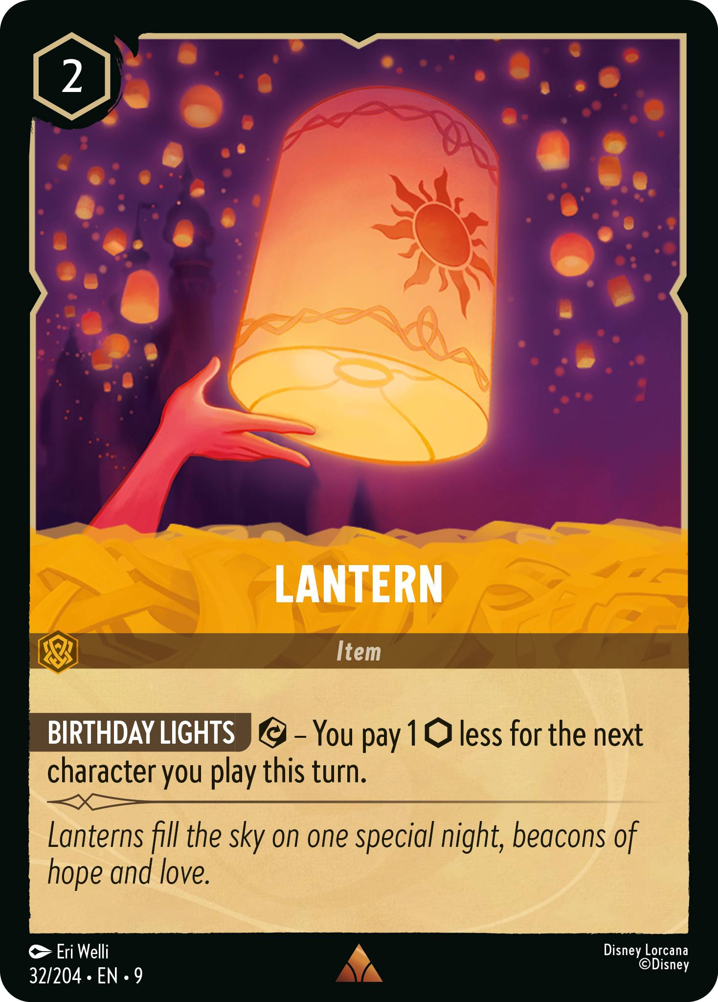 Lantern | Fabled #32 (Near Mint Foil) | Disney Lorcana Single Australia (Near Mint)