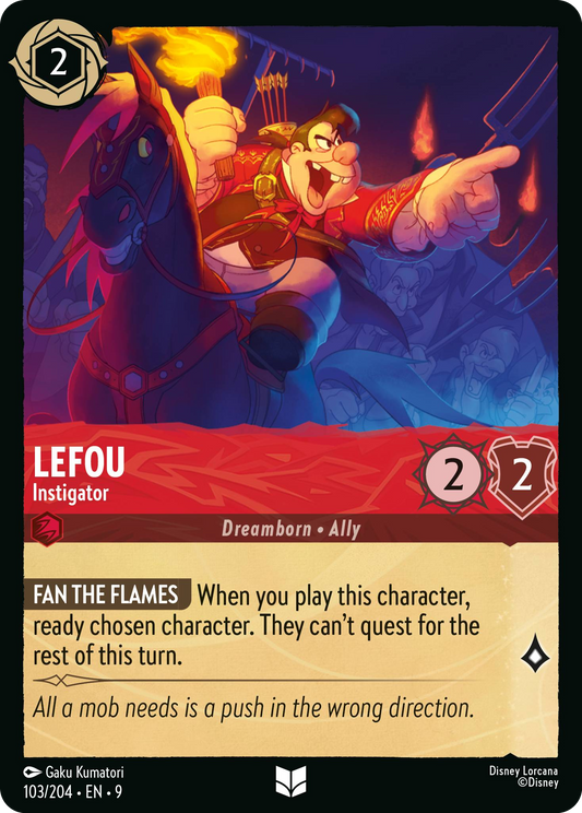 LeFou - Instigator | Fabled #103 (Near Mint Foil) | Disney Lorcana Single Australia (Near Mint)
