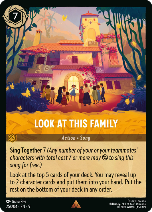 Look at This Family | Fabled #25 (Near Mint Foil) | Disney Lorcana Single Australia (Near Mint)