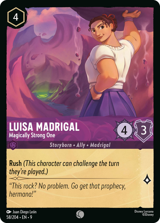 Luisa Madrigal - Magically Strong One | Fabled #58 (Near Mint) | Disney Lorcana Single Australia (Near Mint)