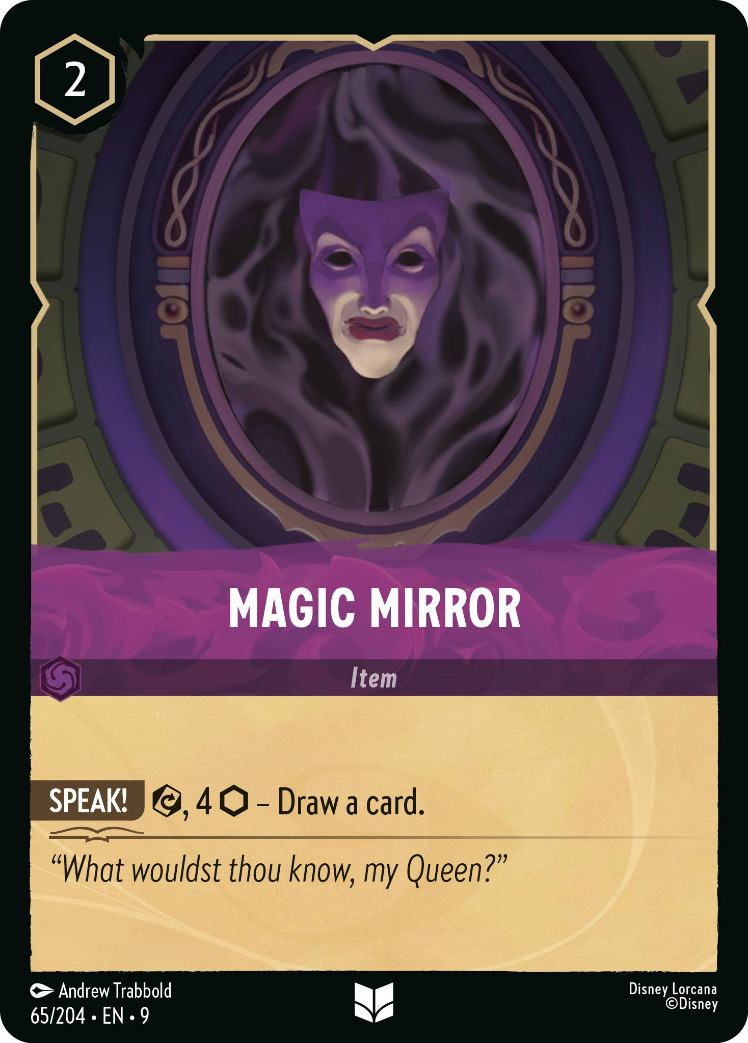 Magic Mirror | Fabled #65 (Near Mint Foil) | Disney Lorcana Single Australia (Near Mint)