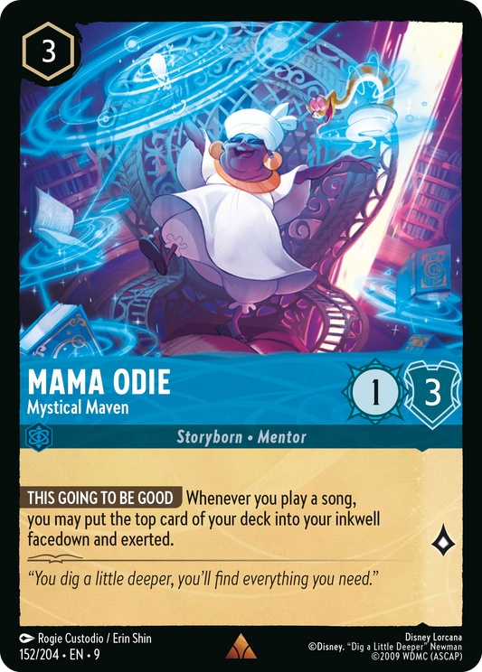 Mama Odie - Mystical Maven | Fabled #152 (Near Mint) | Disney Lorcana Single Australia (Near Mint)