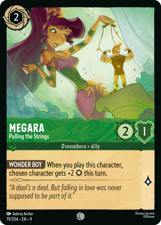 Megara - Pulling the Strings | Fabled #79 (Near Mint Foil) | Disney Lorcana Single Australia (Near Mint)