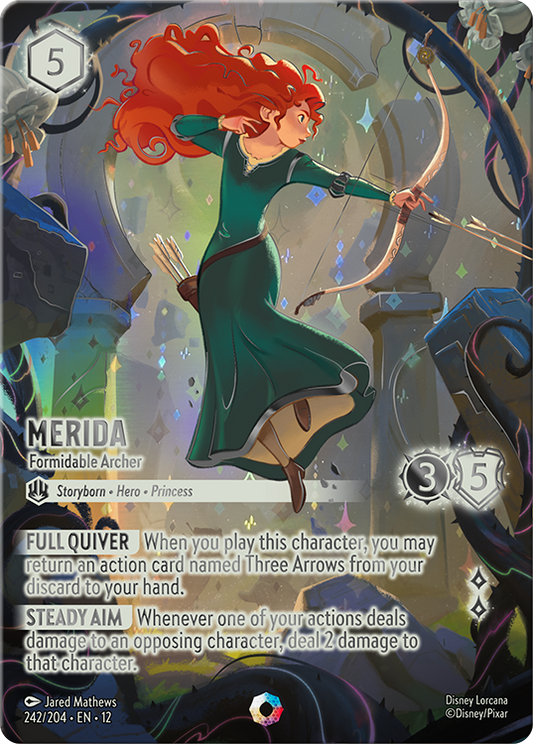 Merida - Formidable Archer | Wilds Unknown #242 (Near Mint) | Disney Lorcana Single Australia (Near Mint)