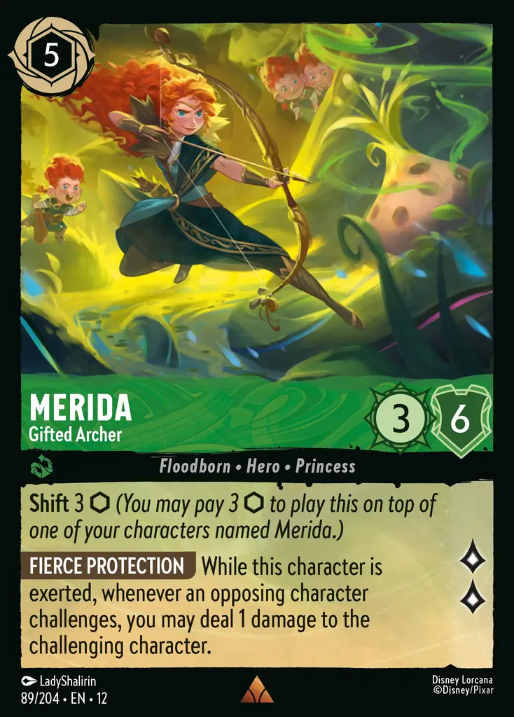 Merida - Gifted Archer | Wilds Unknown #89 (Near Mint) | Disney Lorcana Single Australia (Near Mint)
