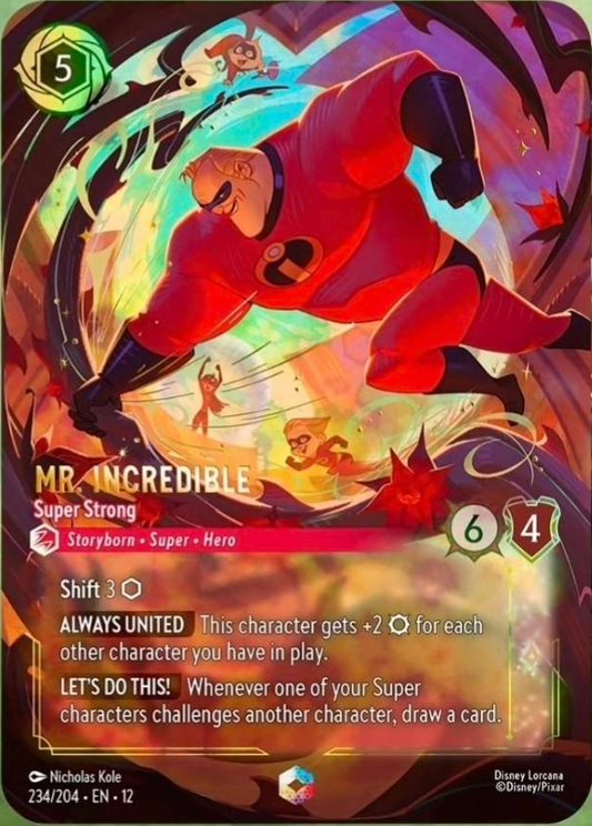 Mr. Incredible - Super Strong | Wilds Unknown #234 (Near Mint) | Disney Lorcana Single Australia (Near Mint)