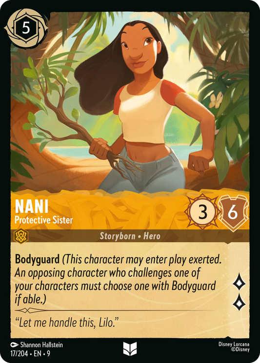 Nani - Protective Sister | Fabled #17 (Near Mint Foil) | Disney Lorcana Single Australia (Near Mint)