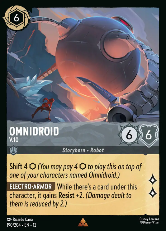 Omnidroid - V.10 | Wilds Unknown #190 (Near Mint) | Disney Lorcana Single Australia (Near Mint)