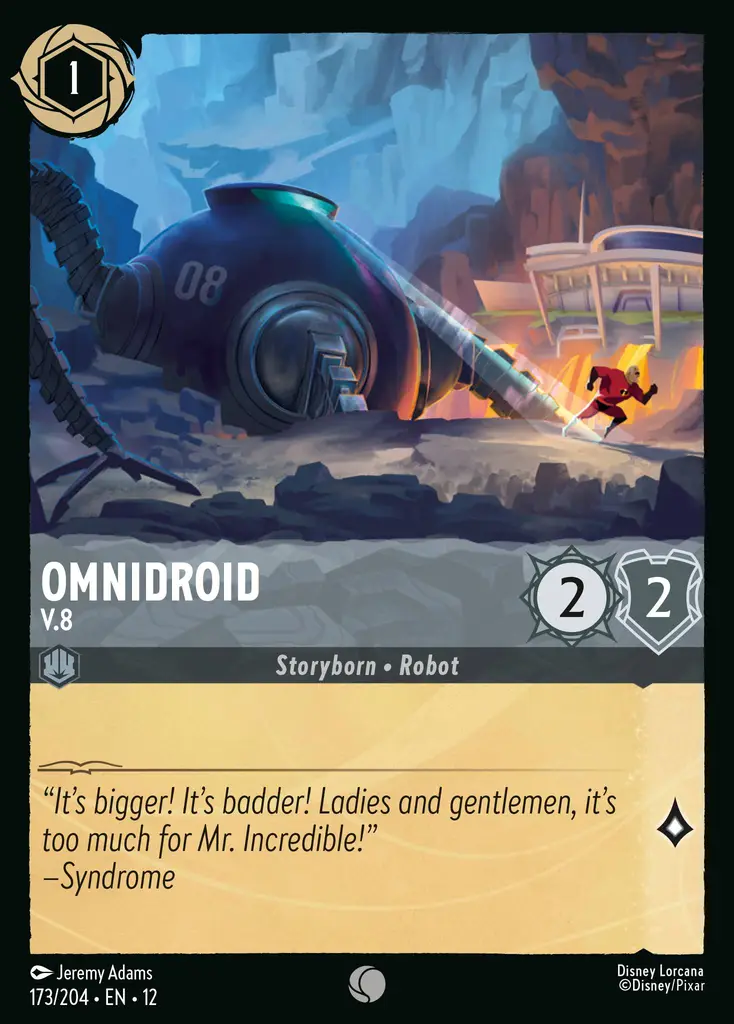 Omnidroid - V.8 | Wilds Unknown #173 (Near Mint) | Disney Lorcana Single Australia (Near Mint)