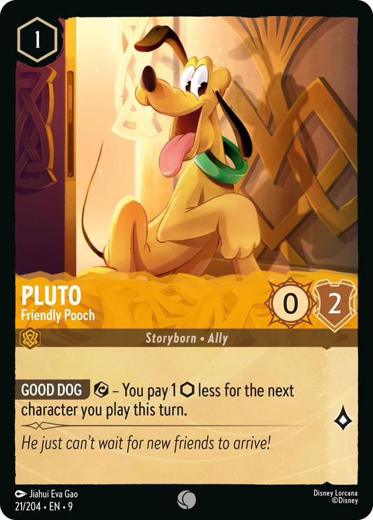 Pluto - Friendly Pooch | Fabled #21 (Near Mint) | Disney Lorcana Single Australia (Near Mint)