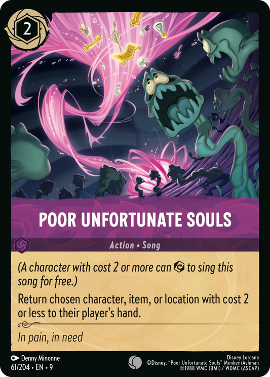 Poor Unfortunate Souls | Fabled #61 (Near Mint) | Disney Lorcana Single Australia (Near Mint)