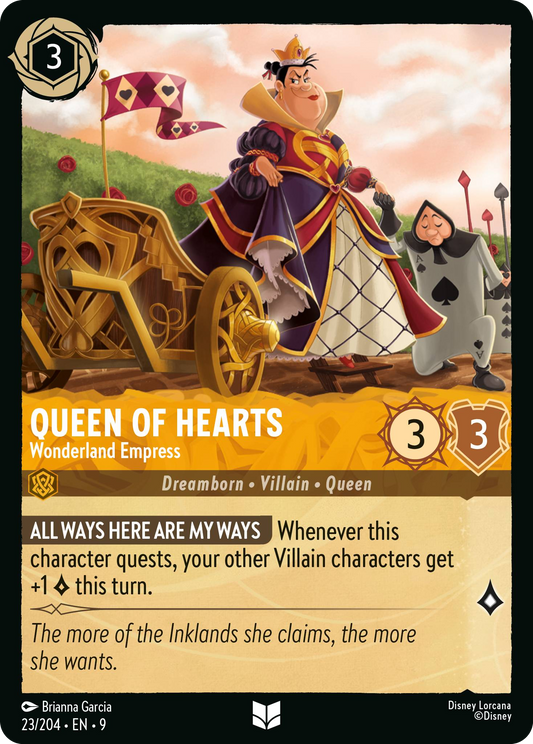 Queen of Hearts - Wonderland Empress | Fabled #23 (Near Mint Foil) | Disney Lorcana Single Australia (Near Mint)