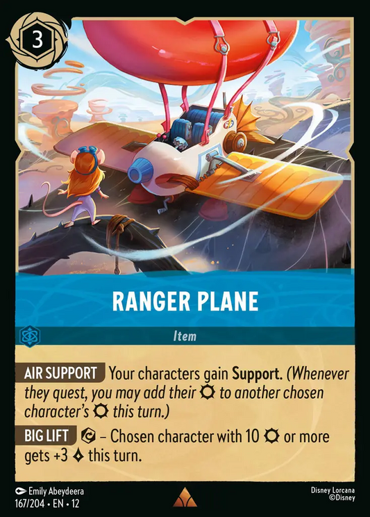 Ranger Plane | Wilds Unknown #167 (Near Mint Foil) | Disney Lorcana Single Australia (Near Mint)