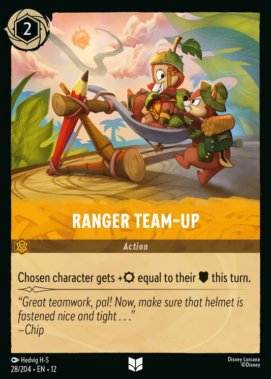 Ranger Team-Up | Wilds Unknown #28 (Near Mint Foil) | Disney Lorcana Single Australia (Near Mint)