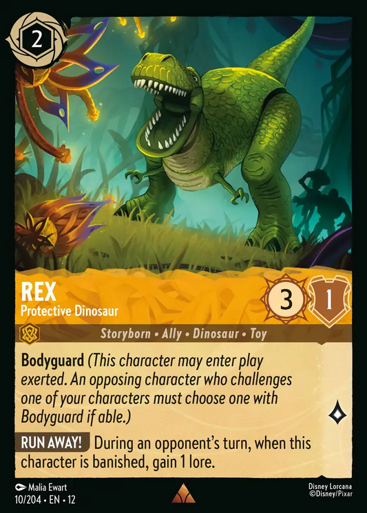 Rex - Protective Dinosaur | Wilds Unknown #10 (Near Mint) | Disney Lorcana Single Australia (Near Mint)