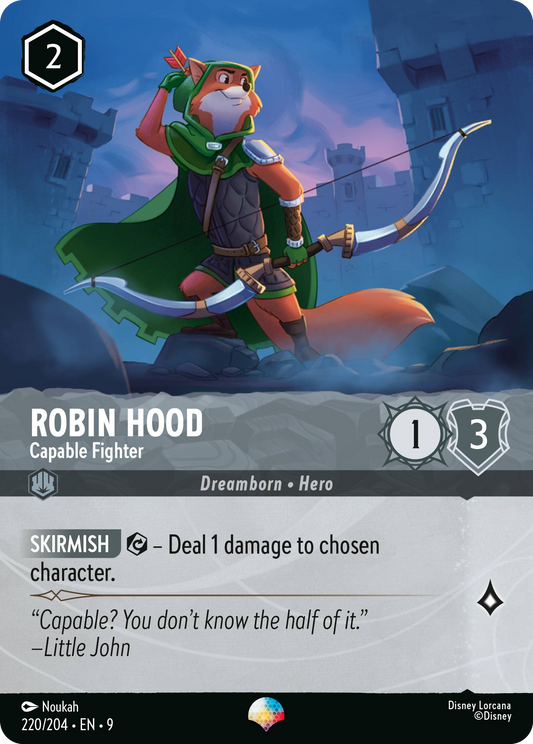 Robin Hood - Capable Fighter | Fabled #220 (Near Mint) | Disney Lorcana Single Australia (Near Mint)