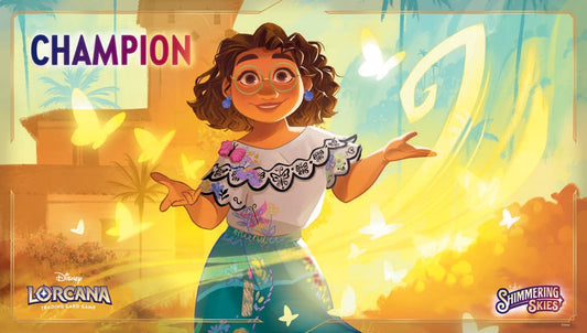 Disney Lorcana Set Championship Champion Playmat – Shimmering Skies (Mirabel Madrigal - Family Gatherer)