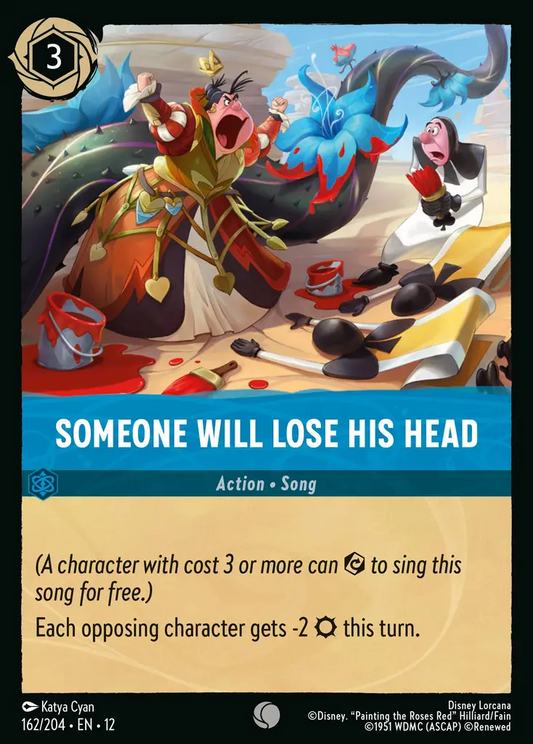 Someone Will Lose his Head | Wilds Unknown #162 (Near Mint Foil) | Disney Lorcana Single Australia (Near Mint)