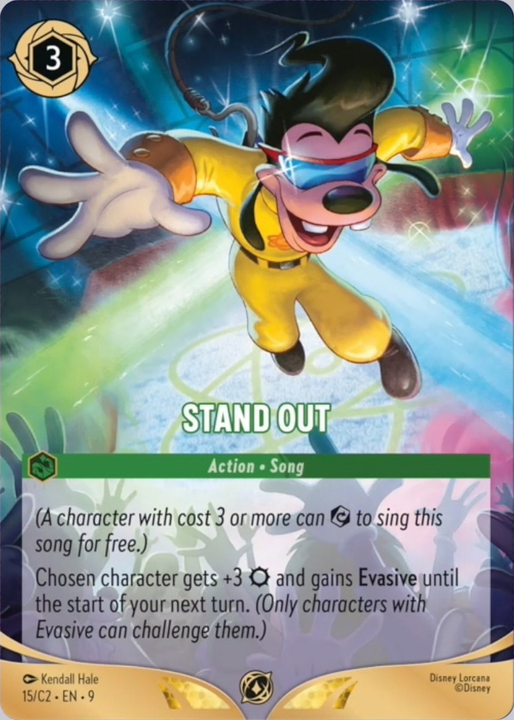 Stand Out | Regional Championship Promo (15/C2·EN·9) | Disney Lorcana Single Australia (Near Mint)