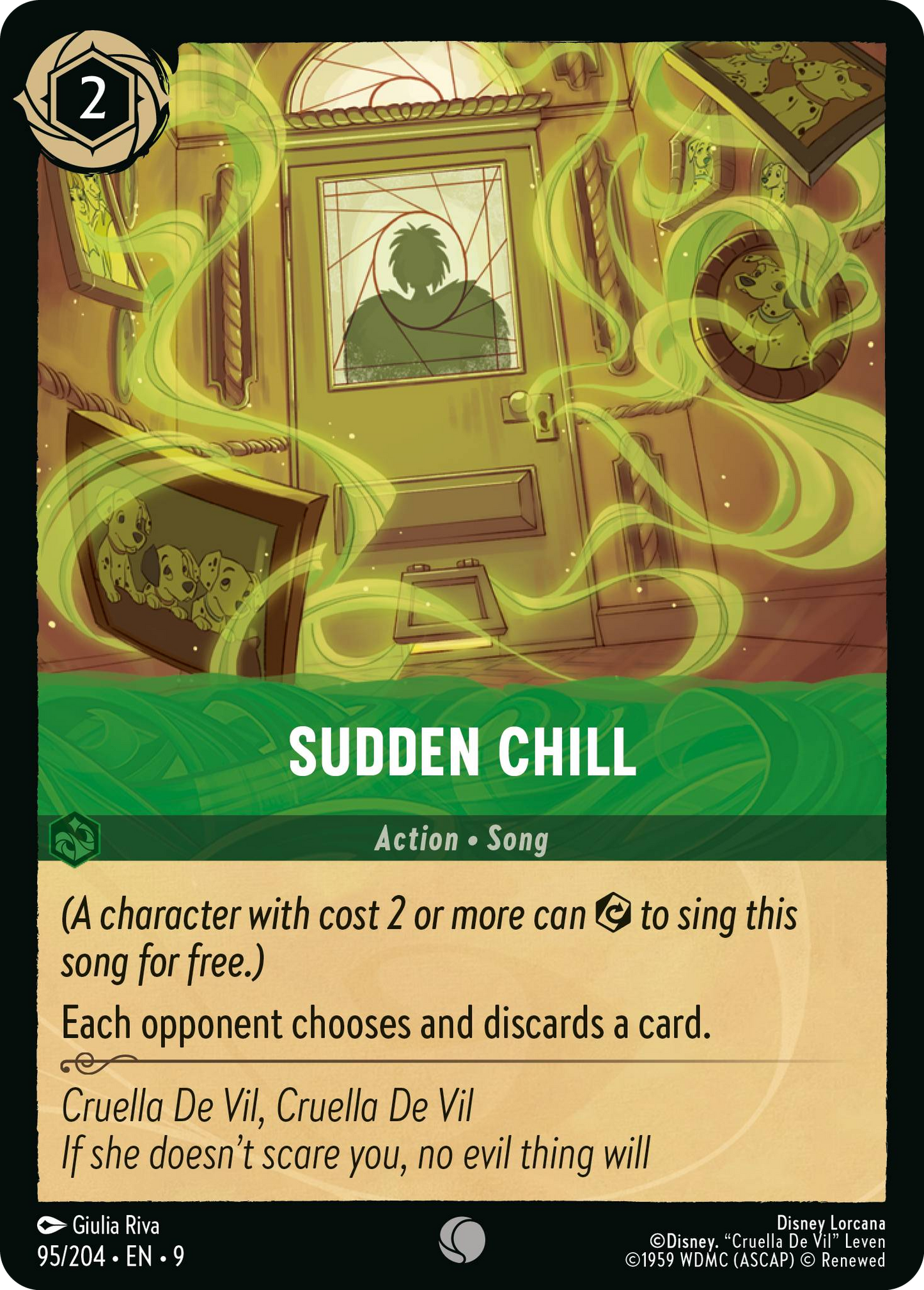 Sudden Chill | Fabled #95 (Near Mint) | Disney Lorcana Single Australia (Near Mint)