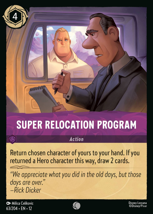 Super Relocation Program | Wilds Unknown #63 (Near Mint Foil) | Disney Lorcana Single Australia (Near Mint)
